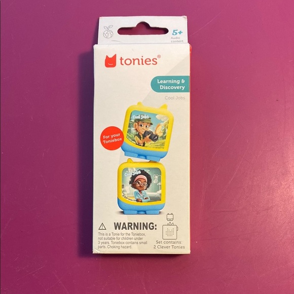 Tonies Learning & Discovery Cool Jobs Set - Yellow - Picture 1 of 4